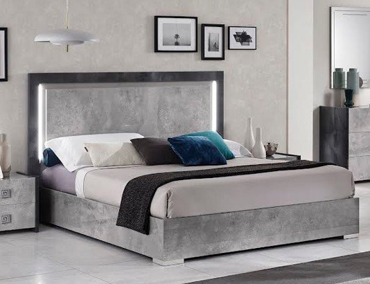 San Martino Italy San Martino Debora Bed with LED Light