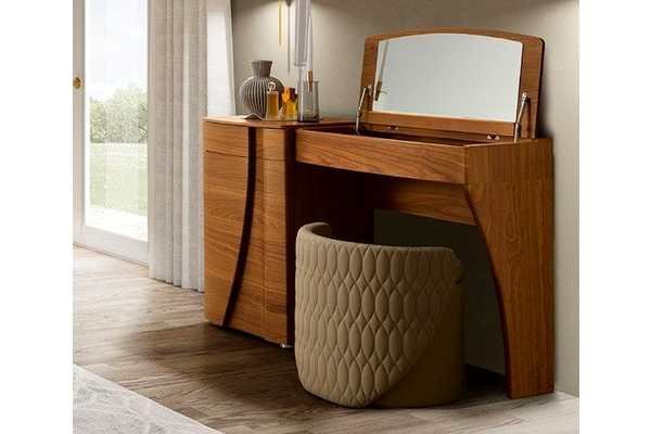 Camel Group Camel Group Luna Walnut Vanity Dresser