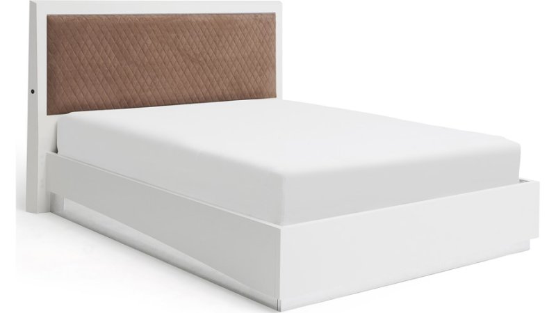 Camel Group Camel Group Onda Rombi White Bed Frame