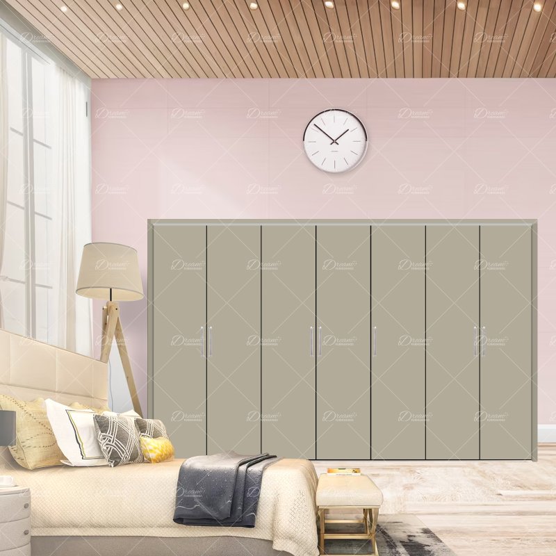 Wiemann German Furniture Wiemann Monaco 1000 hinged door wardrobe of width 350cm 7 doors without cornice