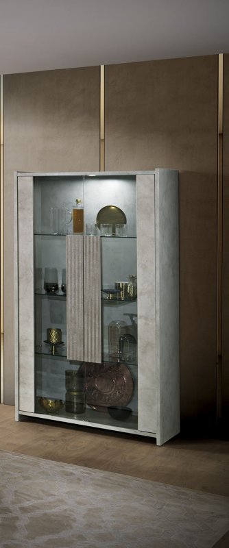 Accadueo H2O H2O Design Sole 2 Door Vitrine