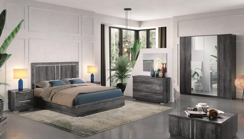 Ben Company Ben Company Luna Grey Bedroom Group