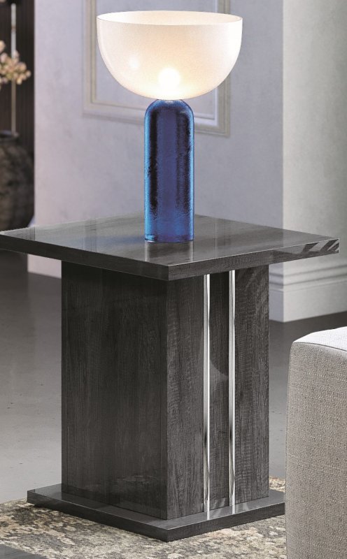 Ben Company Ben Company Luna Grey Lamp Table