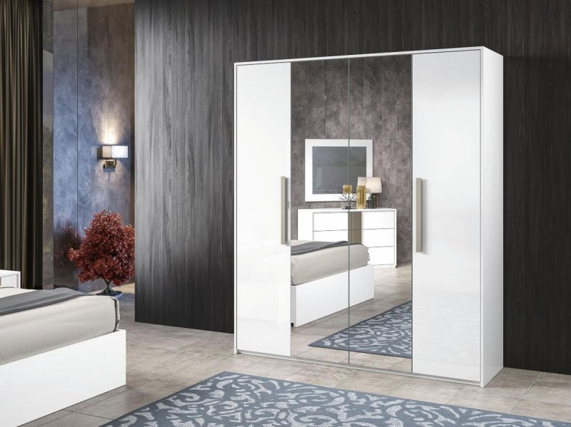 Accadueo H2O H20 Design Dafne Wardrobe In White