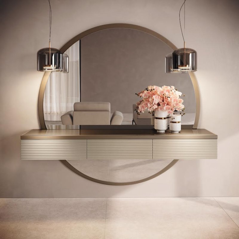 Arredoclassic Arredoclassic Adora Linea Entrance Console With Mirror