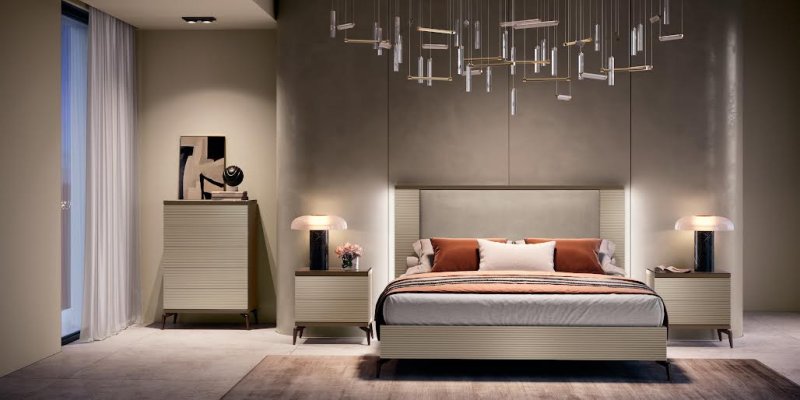 Arredoclassic Arredoclassic Adora Linea Upholstered Bed
