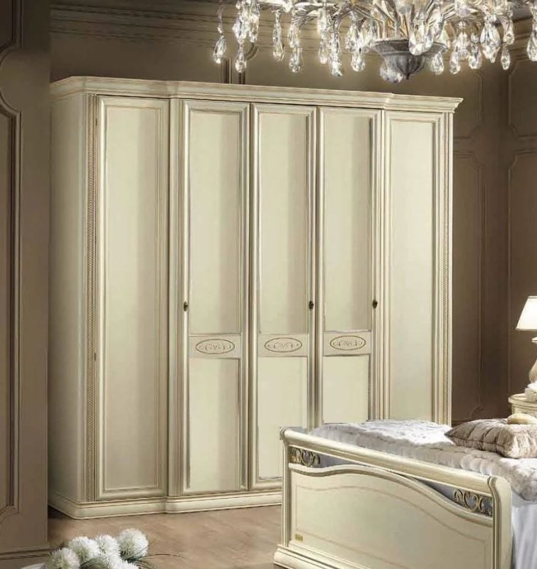 Camel Group Camel Group Siena Ivory 5 Door Wardrobe