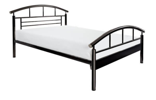 Crowther Jupiter Black Nickel Bed