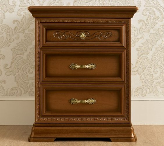 Camel Group Camel Group Torriani Walnut Bedside Table