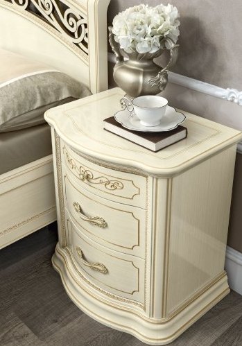 Camel Group Camel Group Torriani Ivory VIP Bedside Table