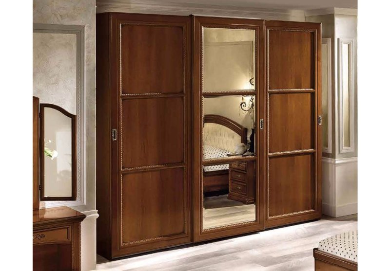 Camel Group Camel Group Torriani Walnut Sliding Terna Wardrobe