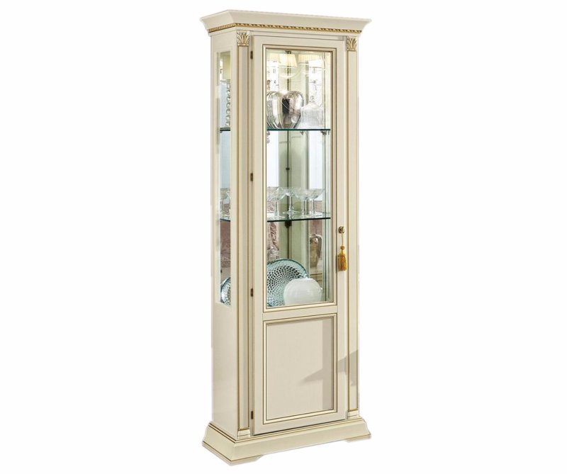 Camel Group Camel Group Treviso White Ash 1 Door Vitrine Left