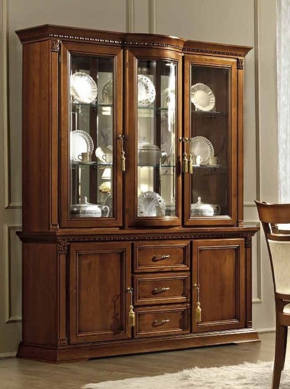 Camel Group Camel Group Treviso Cherry Sideboard-Vitrine With Drawers