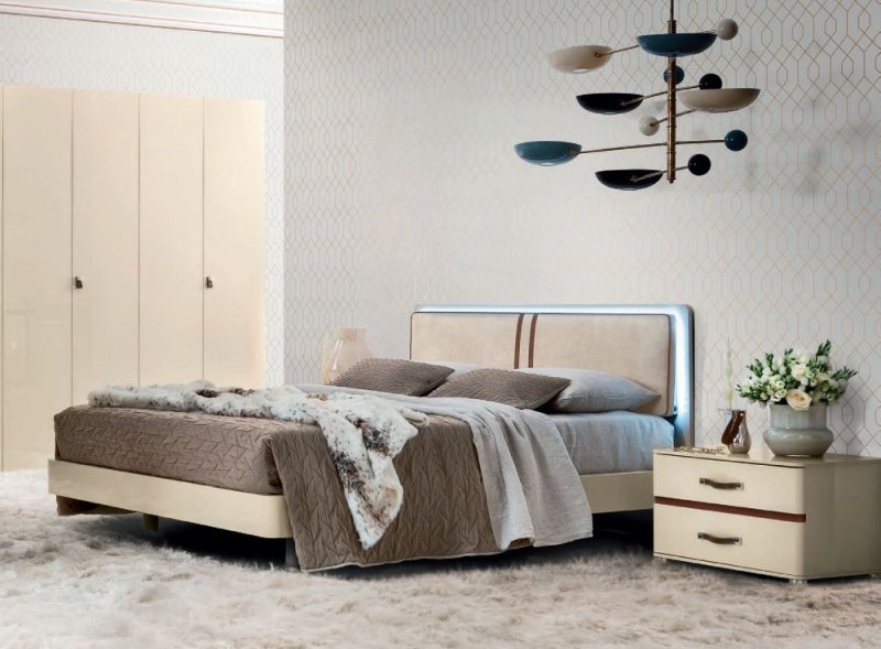 Camel Group Camel Altea Letto Italian Luna Storage Bed