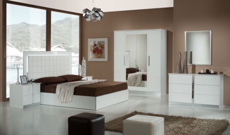 Dima Mobili Dima Mobili Nour White Bedroom