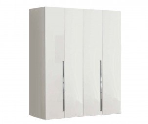 Camel Group Camel Group Dama Bianca White High Gloss 4 Door Wardrobe