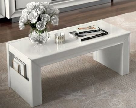 Camel Group Camel Group Dama Bianca Tavolino White High Gloss Coffee Table