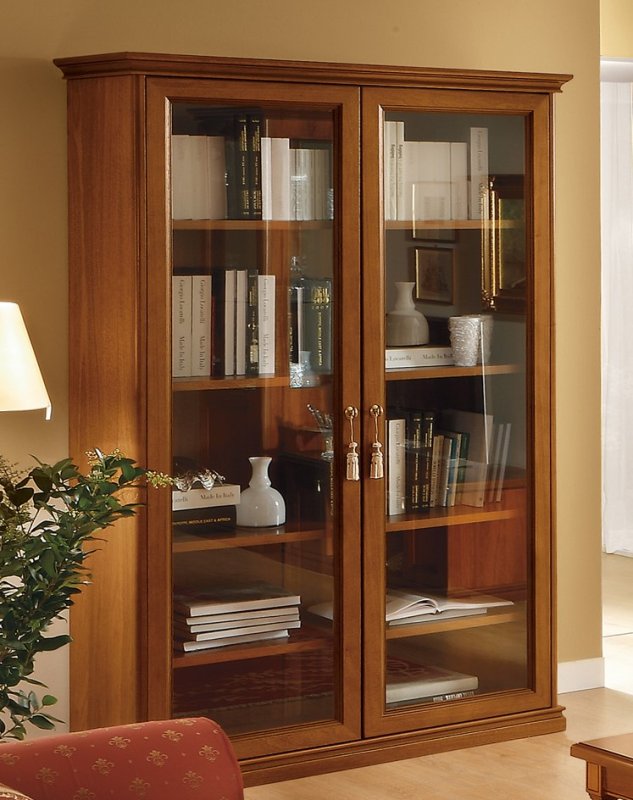 Camel Group Camel Group Nostalgia Walnut 2 Door Bookcase