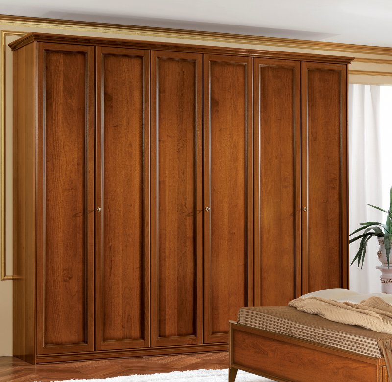 Camel Group Camel Group Nostalgia Walnut 6 Door Wardrobe