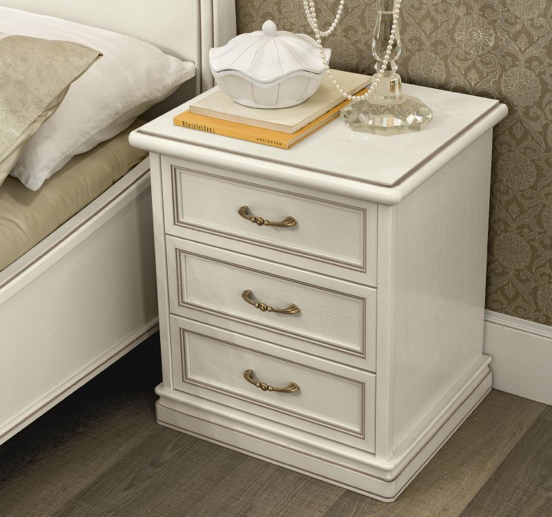 Camel Group Camel Group Nostalgia Bianco Antico Bedside Table