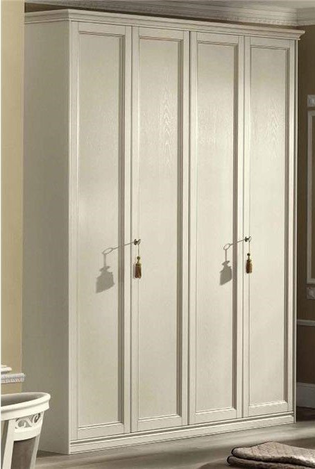 Camel Group Camel Group Nostalgia Bianco Antico 4 Door Wardrobe