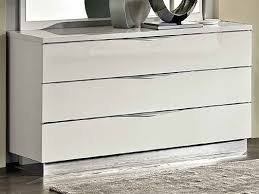 Camel Group Camel Group Onda White High Gloss 3 Drawer Single Dresser