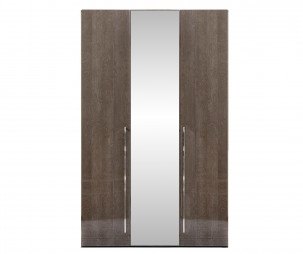 Camel Group Camel Group Platinum Silver Birch 3 Door Mirror Wardrobe