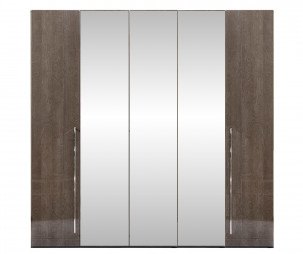 Camel Group Camel Group Platinum Silver Birch 5 Door Mirror Wardrobe