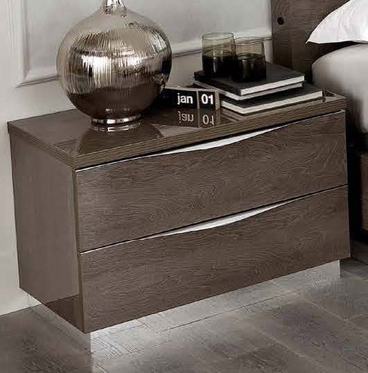 Camel Group Camel Group Platinum Italian Bedside Cabinet