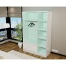 Dream Home Furnishings Regency 3 Door Wardrobe (High Gloss) White