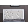Dream Home Furnishings LED High Gloss Storage Bed With Padded Headboard