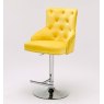 Dream Home Furnishings Majestic Mustard Fabric Bar Stool