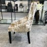 Dream Home Furnishings Venice Premium Crushed Velvet Mink Dining Chair