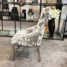 Dream Home Furnishings Venice Premium Crushed Velvet Silver Dining Chair