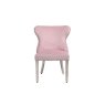 Dream Home Furnishings Valentino Pink Dining Velvet Chair