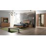 Camel Group Storm Walnut Finish Bed