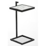 Stone International Billy Square Accent
Table - Dark Grey Frame Base