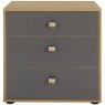 Wiemann German Furniture Wiemann Sydney 3 Drawer Bedside Cabinet