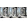 Dream Home Furnishings Manhattan High Gloss Sliding Wardrobe