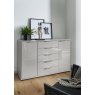 Wiemann German Furniture WIEMANN  Monaco 4000 Combi dresser wih 5 drawers in centre and 2 outer doors in Pebble Grey Finish