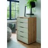 WIEMANN  Monaco 4000 Chest of Drawers with 5 drawers in Pebble Grey Finish