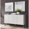 Wiemann German Furniture WIEMANN Vigo Combi dresser, 5 drawers in centre, 2 outer doors with 1
shelf behind finish with Angl