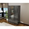 Regency 3 Door Wardrobe (High Gloss) Grey