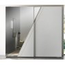 Euro Design Euro Design Orizzonte 2 Door Sliding Wardrobe With Mirror