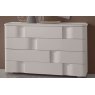 Euro Design Euro Design Levante Bianco 4 Drawer Chest