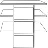 3 Drawer Insert with Wooden Front
W 80.1cm x D 64.3cm x H 89cm 3 Drawer Insert with Wooden Front
W 80.1cm x D 64.3cm x H 89cm