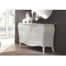 Euro Design Euro Design Fiocco Frassino Bianco 3 Drawer Chest