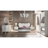 Euro Design Euro Design Fiocco Frassino Bianco 3 Drawer Chest