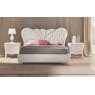 Euro Design Euro Design Fiocco Frassino Bianco 2 Drawer Bedside