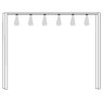 Passe-Partout Frame with 2 LED Lighting for Wardrobe Width 150cm

W 160cm x H 220cm x D 23cm